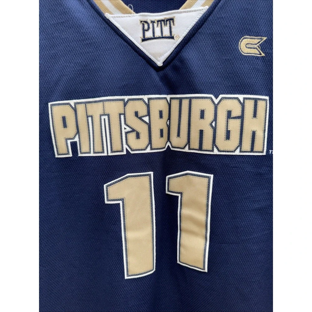 Colosseum Brand Pittsburgh Panthers Pitt NCAA #11 Basketball Jersey Size Mens